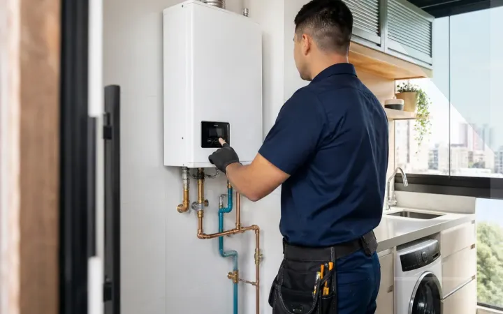 Manutenção de Aquecedor a Gás