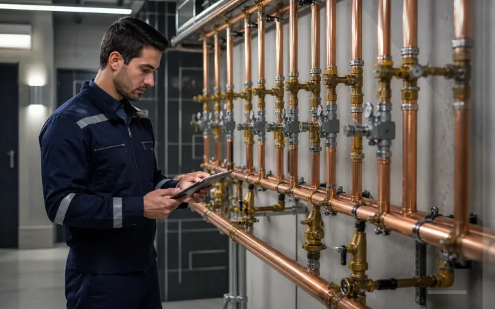 Reparo em Tubulação de Gás Comercial