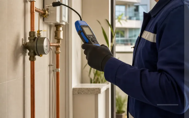 Reparo em Tubulação de Gás Industrial